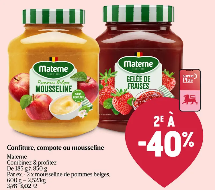 Offre: Compote | Pommes | Bocal