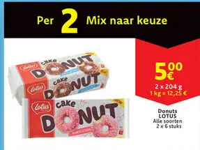 Aanbieding: Donuts LOTUS