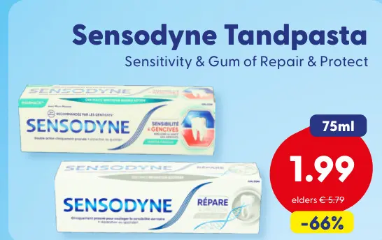 Aanbieding: Tandpasta