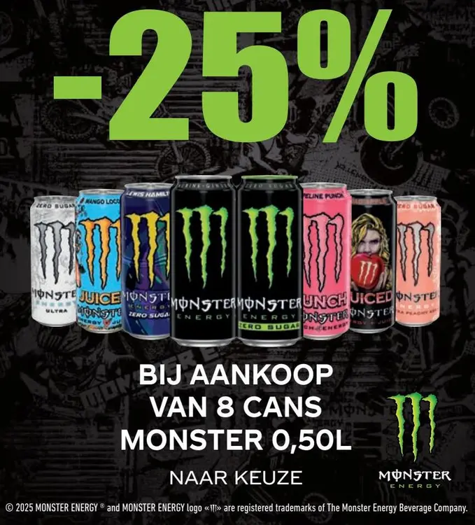 Aanbieding: Monster Energy Drink