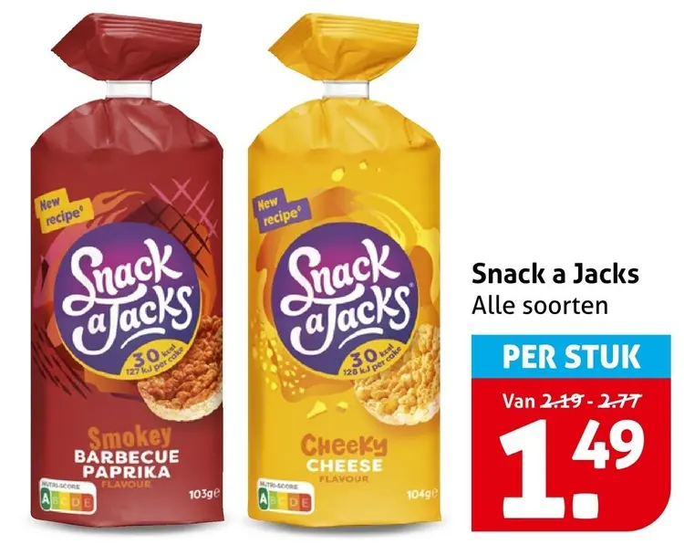 Aanbieding: Snack a Jacks