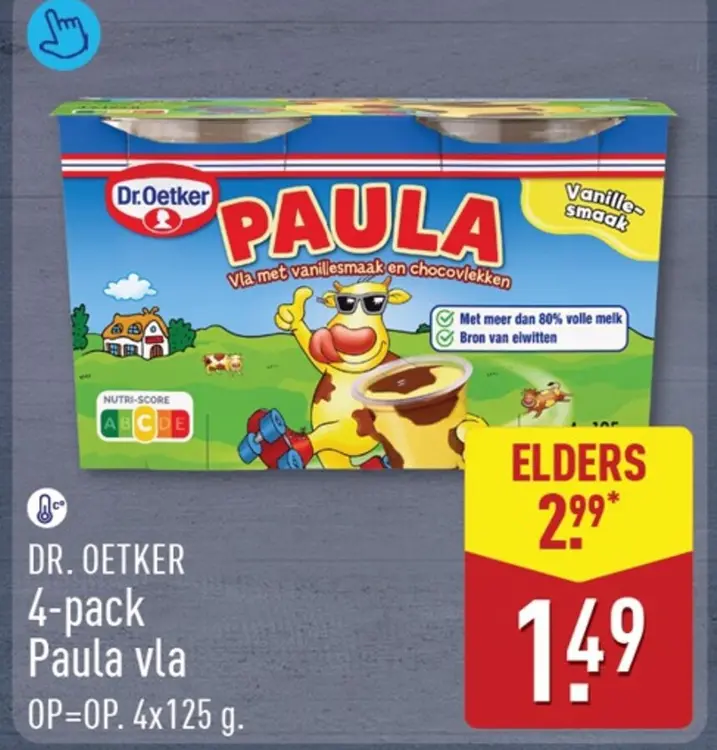 Aanbieding: Paula vla