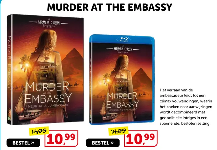 Promotie: Murder at the embassy
