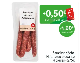 Offre: Saucisse sèche