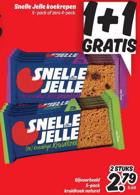 Aanbieding: Snelle Jelle koekrepen