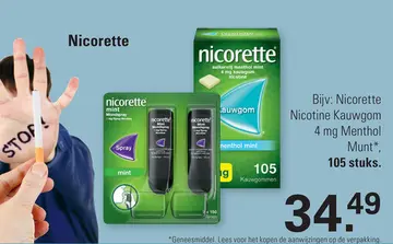 Aanbieding: Nicorette