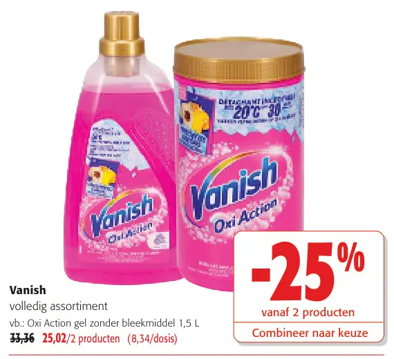 Promotie: Vanish