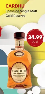 Aanbieding: CARDHU Speyside Single Malt Gold Reserve