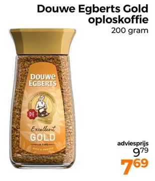 Aanbieding: Douwe Egberts Gold oploskoffie