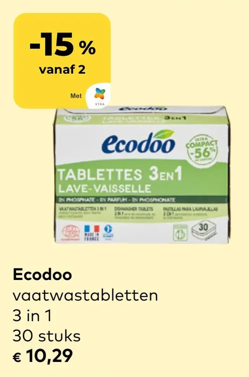 Aanbieding: vaatwastabletten