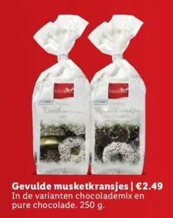 Aanbieding: Gevulde musketkransjes