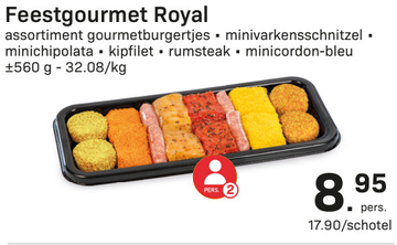 Aanbieding: Feestgourmet Royal