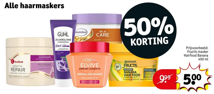 Aanbieding: Alle haarmaskers