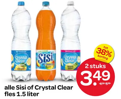 Aanbieding: Sisi of Crystal Clear