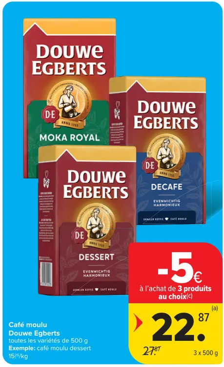 Offre: Café moulu