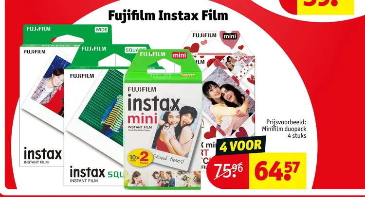 Aanbieding: Instax Film