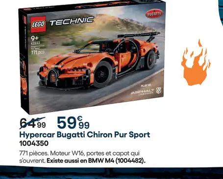 Offre: Hypercar Bugatti Chiron Pur Sport