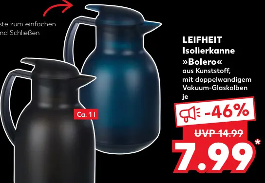 Aanbieding: Isolierkanne "Bolero"