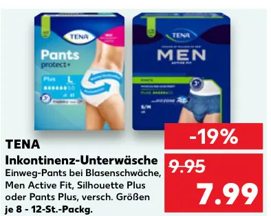 Aanbieding: Inkontinenz-Unterwäsche