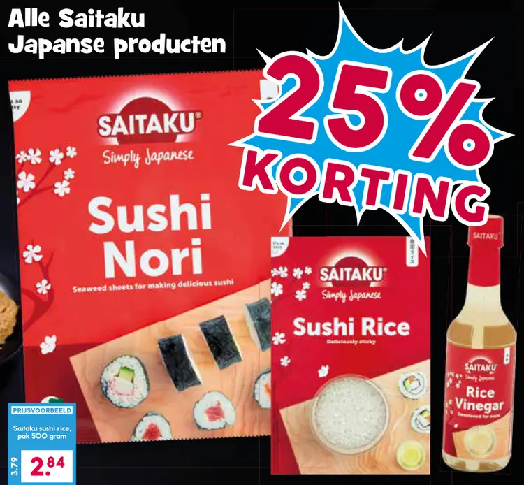 Aanbieding: Saitaku Japanse producten