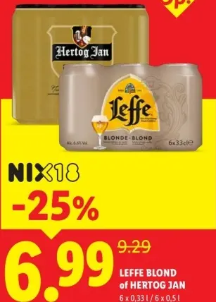 Aanbieding: Blond of Hertog Jan