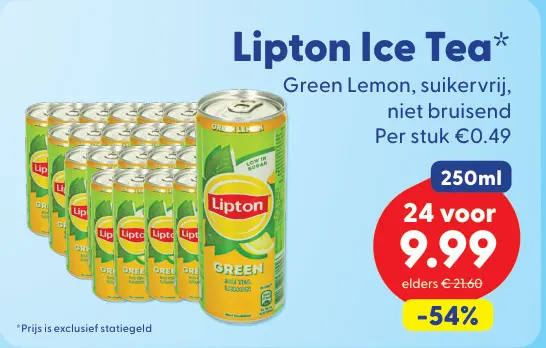 Aanbieding: Ice Tea Green Lemon