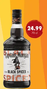 Aanbieding: Captain Morgan Black Spiced