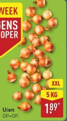 Aanbieding: Uien