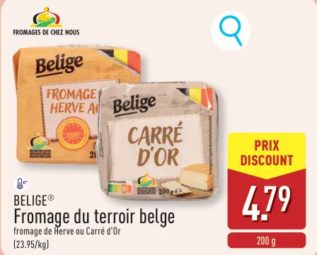 Offre: Fromage du terroir belge