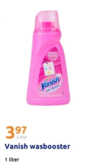 Promotie: wasbooster