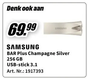 Promotie: BAR Plus Champagne Silver