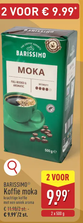 Promotie: Koffie moka
