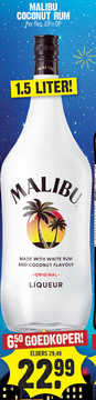 Aanbieding: MALIBU COCONUT RUM