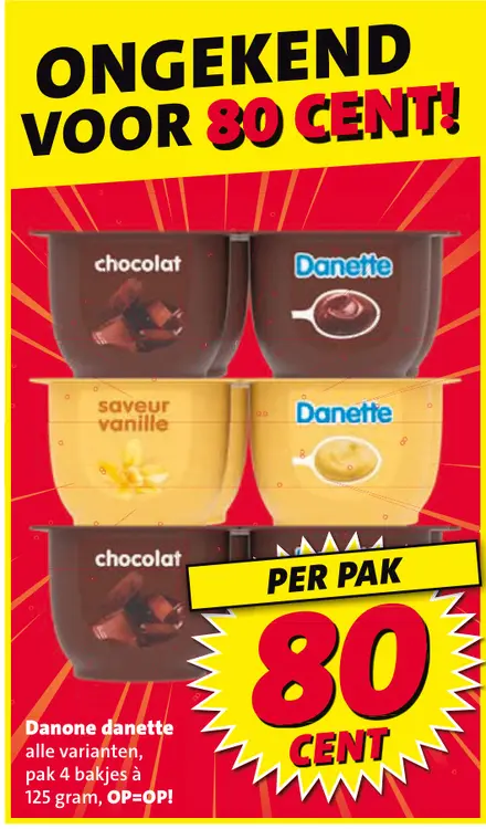 Aanbieding: Danone danette