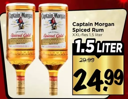 Aanbieding: Captain Morgan Spiced Rum