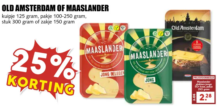 Aanbieding: Old Amsterdam or Maaslander