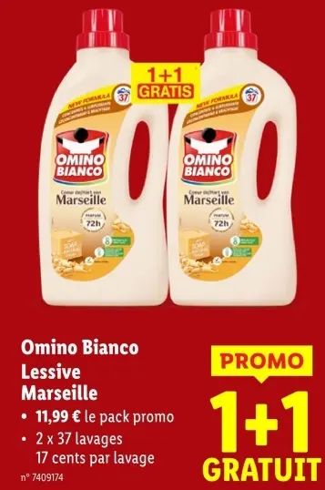 Offre: Lessive Marseille