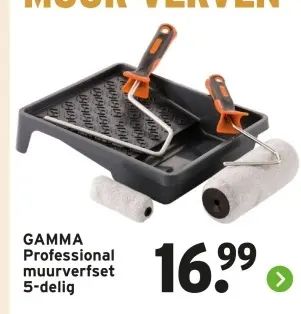 Aanbieding: GAMMA Professional muurverfset