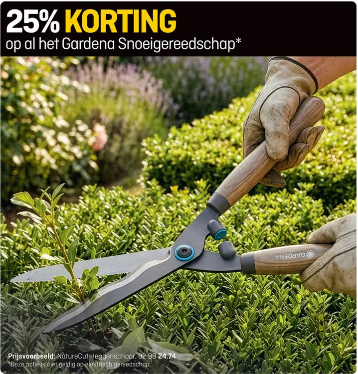 Aanbieding: NatureCut Heggenschaar