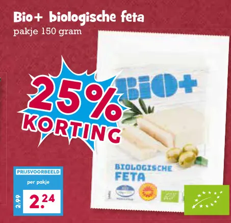 Aanbieding: Biologische feta