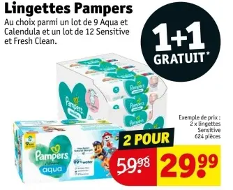 Offre: Lingettes
