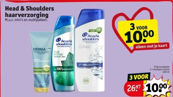Promotie: Head & Shoulders haarverzorging