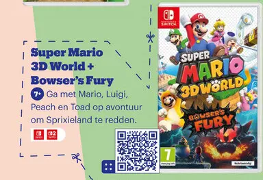 Aanbieding: Super Mario 3D World + Bowser's Fury