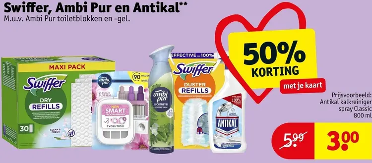 Aanbieding: Dry Refills, 3Volution, Duster Refills en Antikal