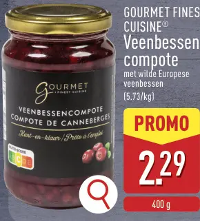 Promotie: Veenbessencompote