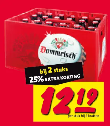 Aanbieding: Dommelsch krat