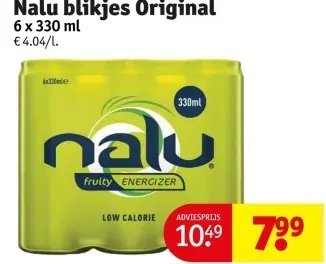 Aanbieding: Nalu blikjes Original