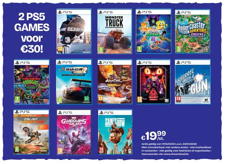 Aanbieding: PS5 games