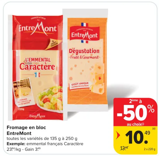 Offre: Fromage en bloc