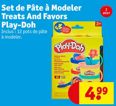 Offre: Set de Pâte à Modeler Treats And Favors